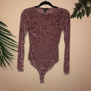 Mauve bodysuit